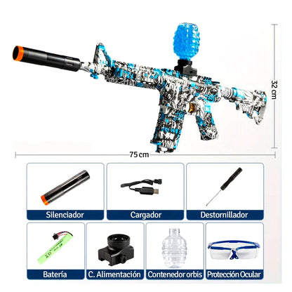 Metralleta De Juguete Hidrogel Lanzador Eléctrico